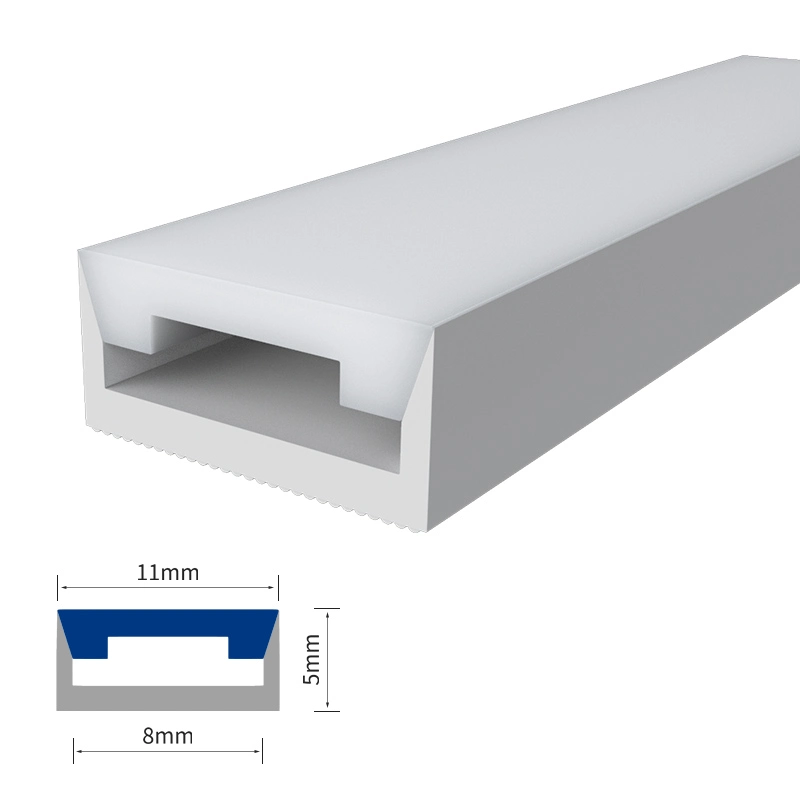 IP65 de silicona personalizadas al aire libre Flex LED luces de neón de la cuerda de LED RGB Tubo Tubo de luz de neón