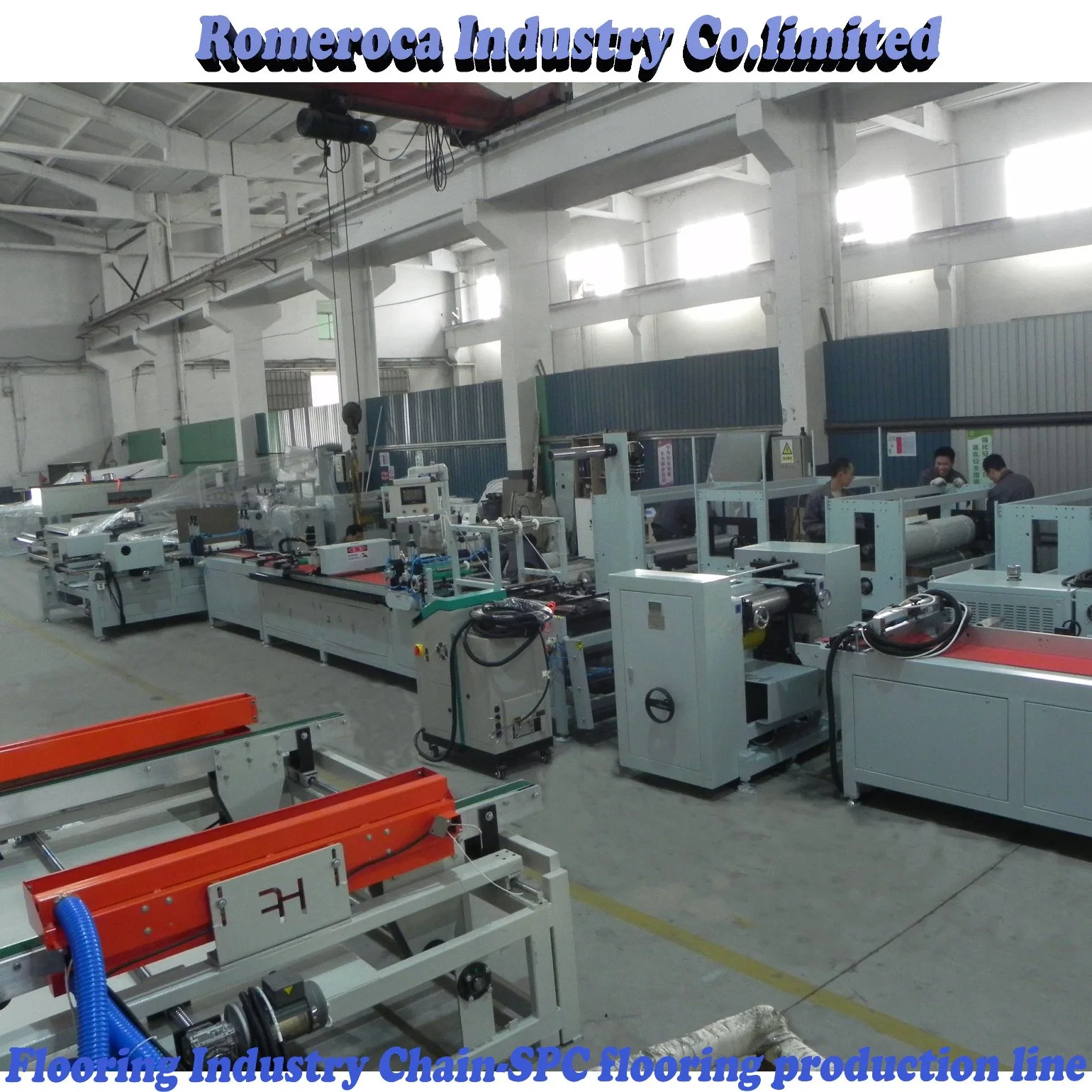 Automatic Hot Melt Glue EVA IXPE Mute Underlay Film Laminating Machine for Spc WPC Flooring