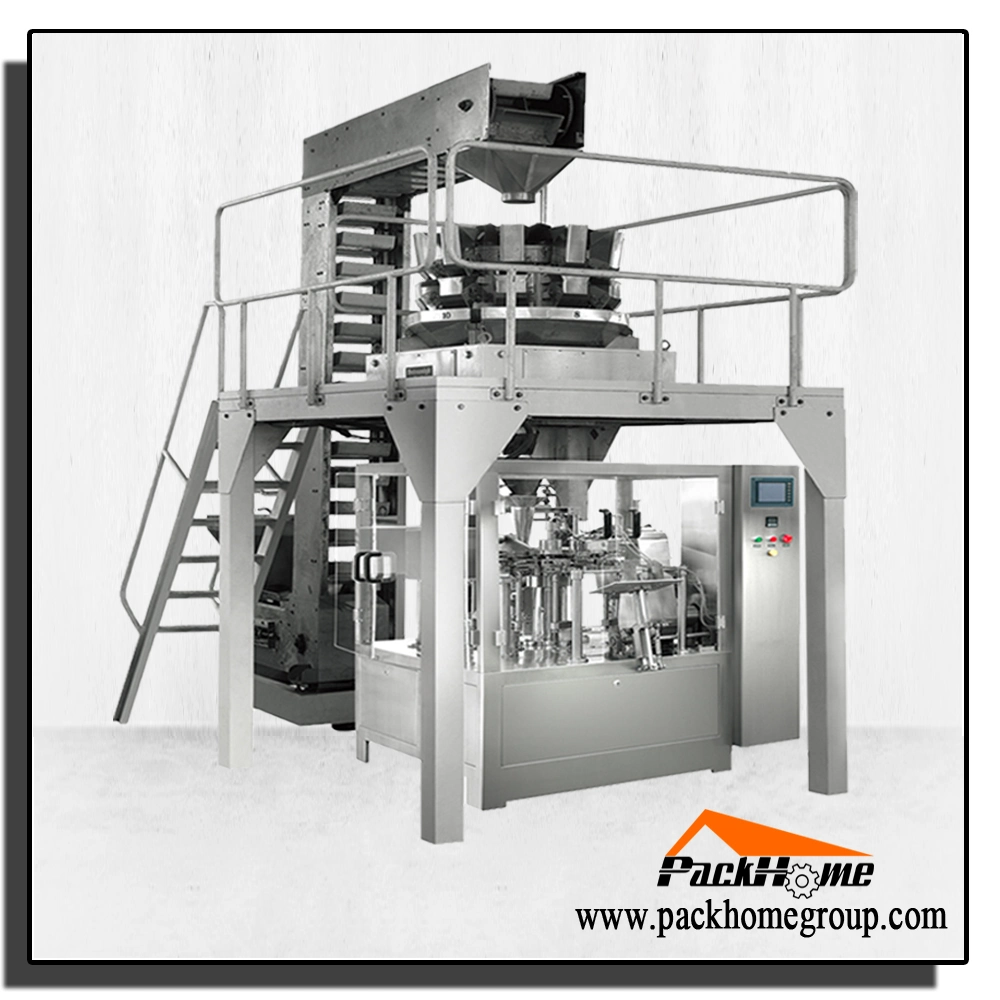 Preserved Pitted Dry Plum Doybag / Stand up Zipper Bag / Flat Pouch Weighing Filling Bagging Packaging Package Packing Machine System