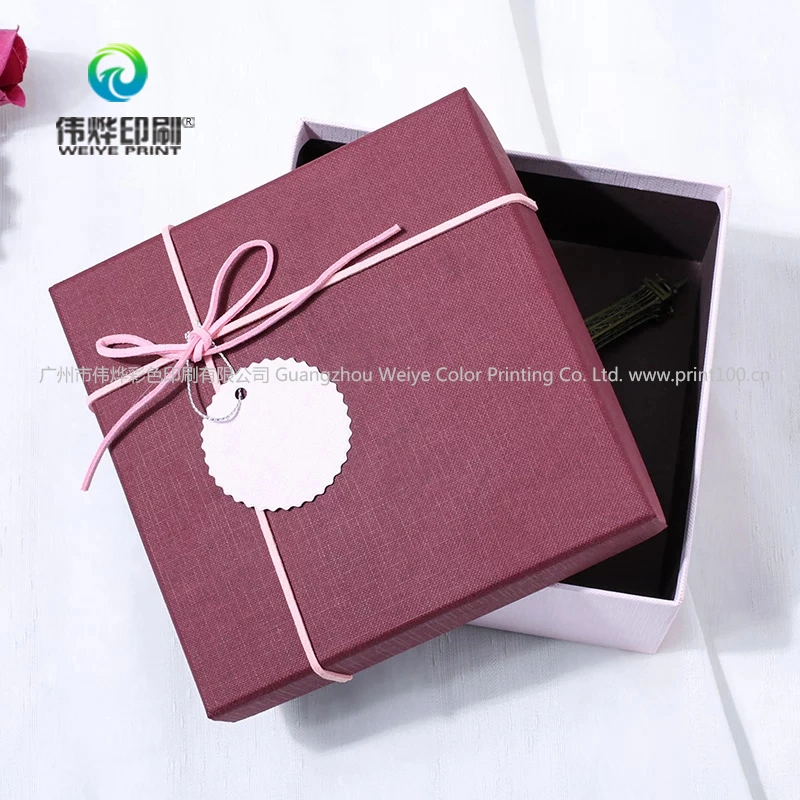 Custom Printing Promotion Cardboard Paper Recyclable Packaging Gift Box