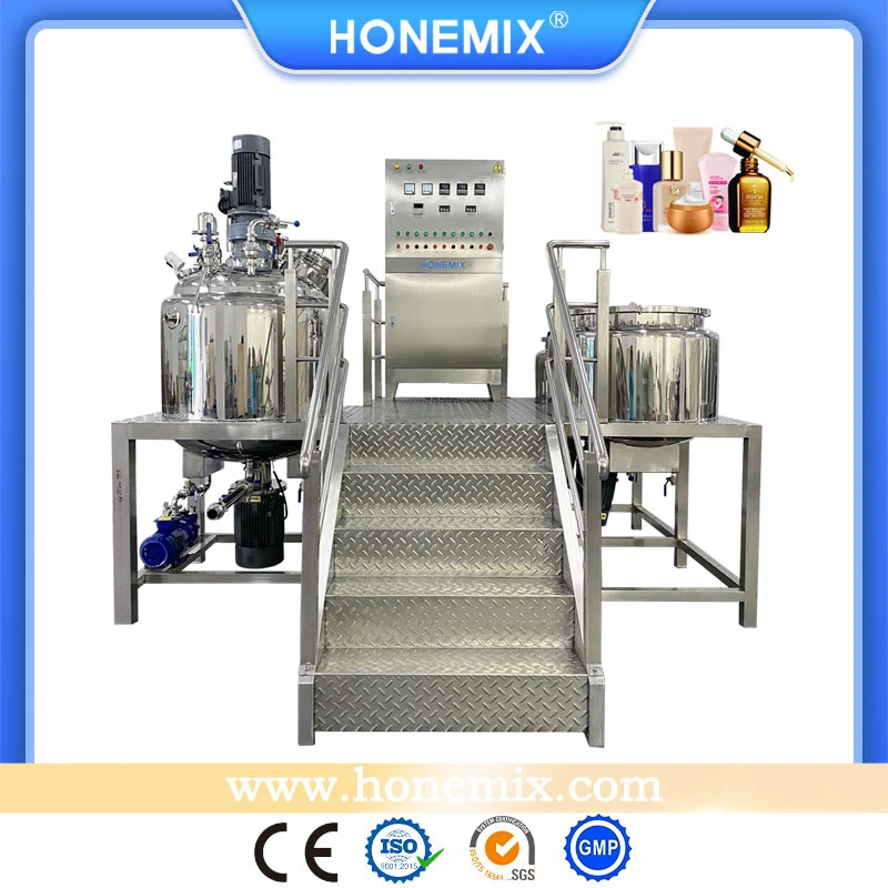 Honemix Emulgator Mixer Maschine Vakuum-Mixer Homogenisator Chemie &amp; Pharmazeutisch Maschinen Mayonnaise Herstellung Maschine