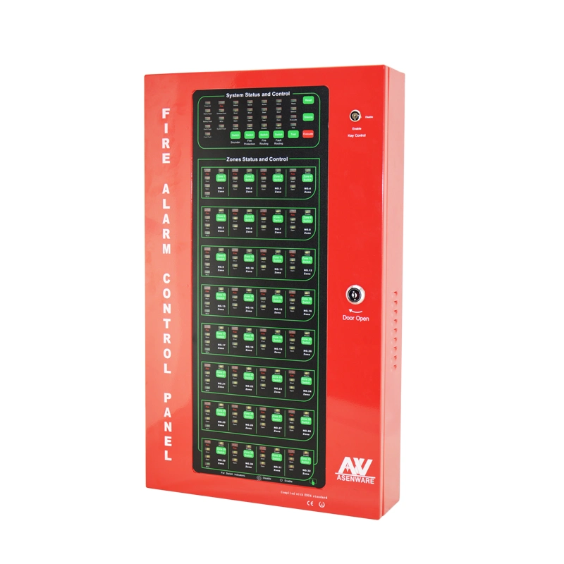 4 Zone Fire Alarm Manufacturer Conventional Control Panel for Life Saving