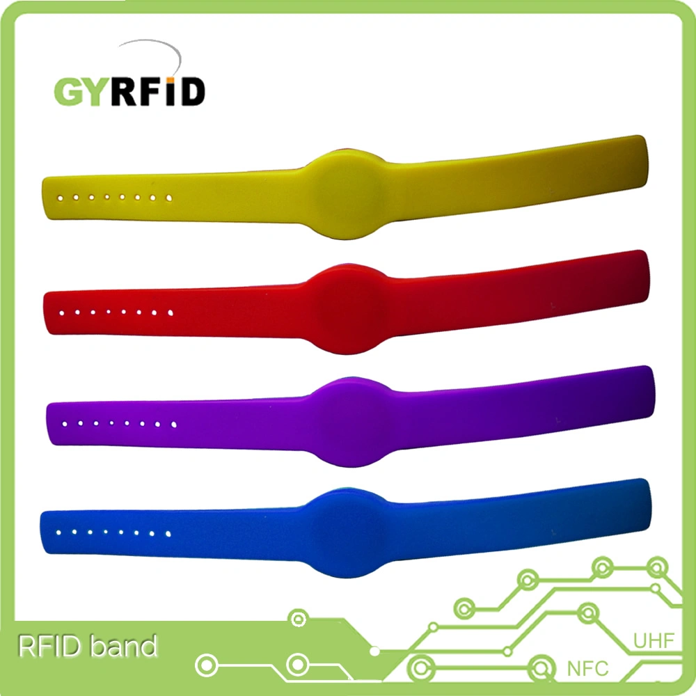 NFC Bracelet MIFARE Wristbands for NFC Attendance System (WRS235)