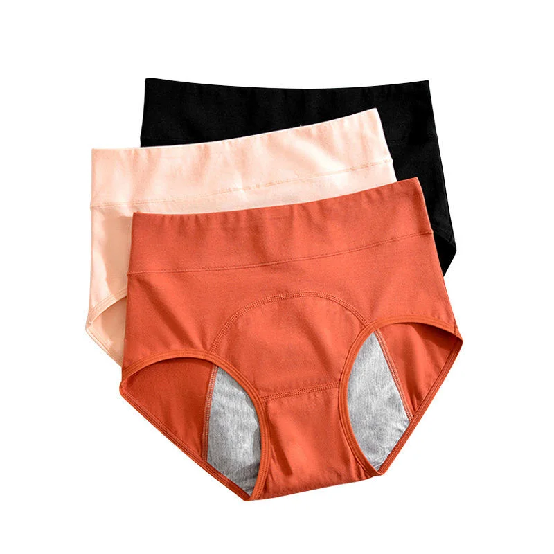 High Waist Physiological Pants Women's Pure Cotton Menstrual Pants Menstrual Leak Proof Aunt Women's Shorts