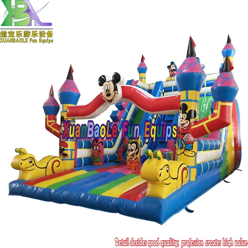 Russia OEM Professional Custom Design Party Air Games Giant Inflatable Double Dry Slide for Child&Adult Commercial Events