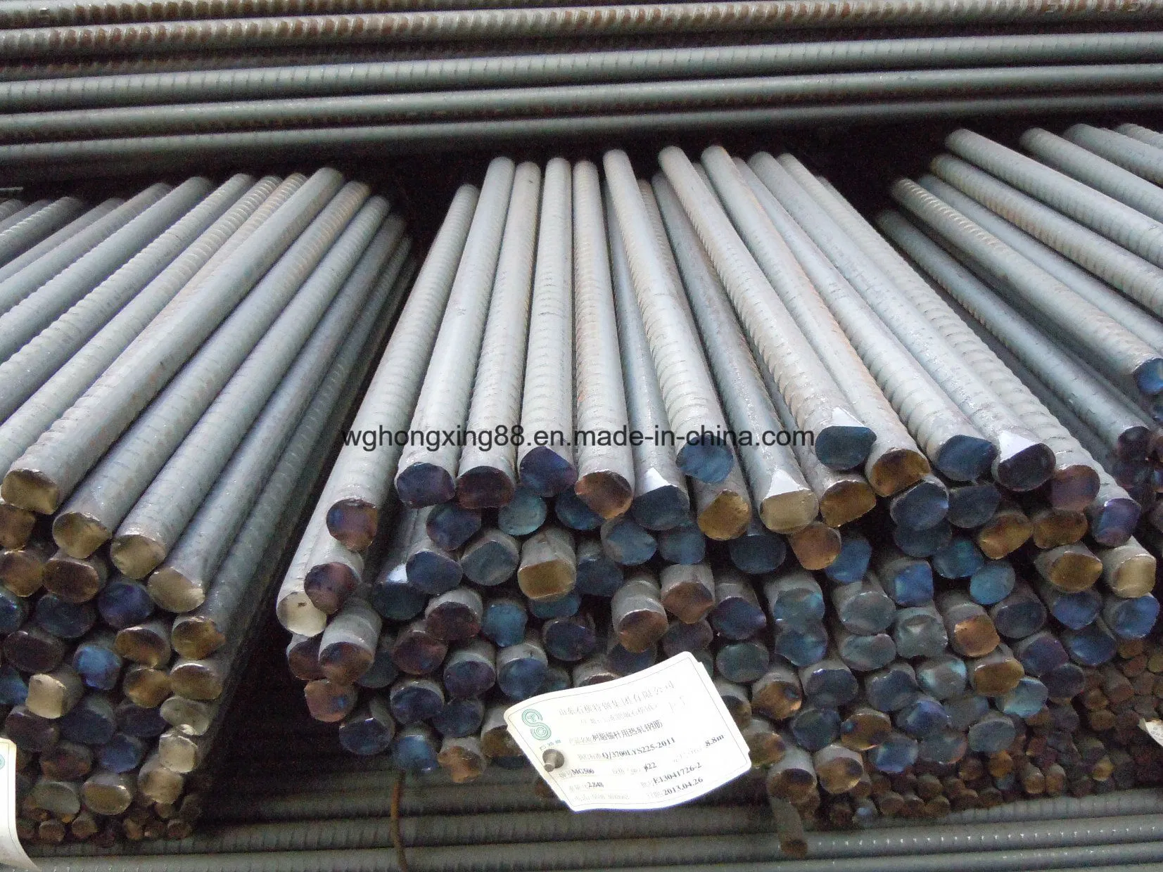 A615 B500b HRB500 Steel Rebar Iron Rods for Construction