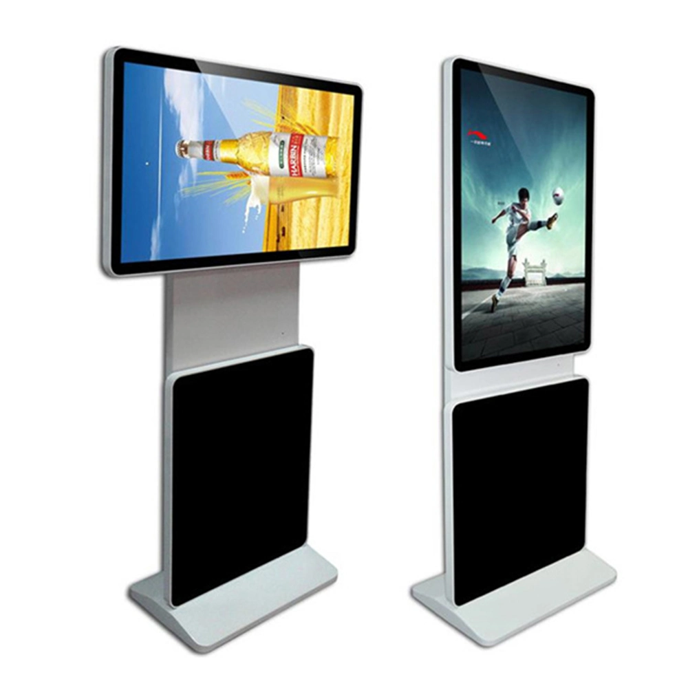 Customized New Brand 55inch LCD Digital Signage Floor Standing Rotatable Advertising Screen Display for Android