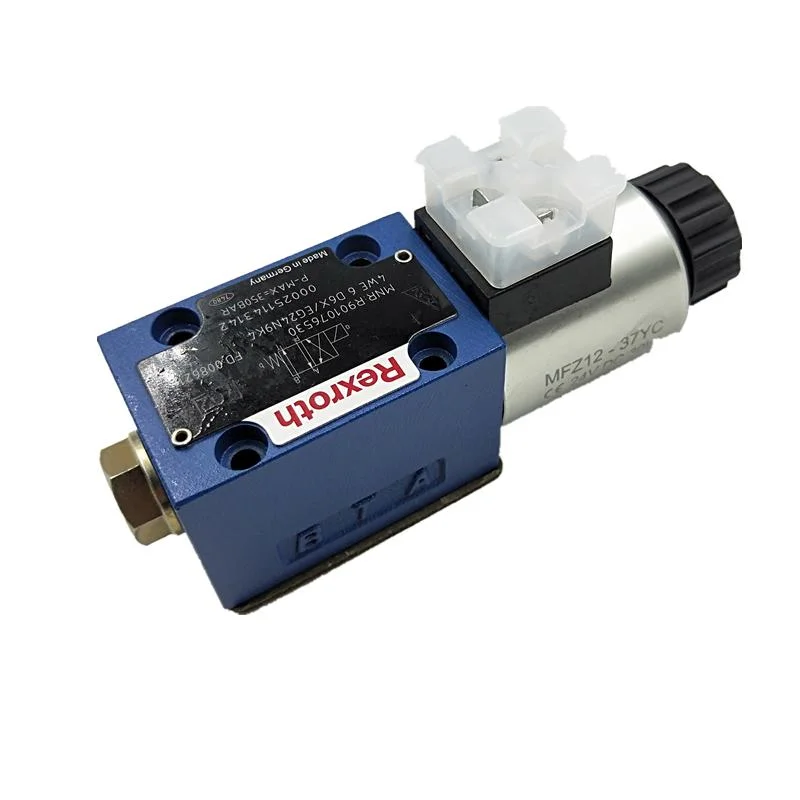 Válvula hidráulica 4we serie 4we6 4we6d 4we6d6X solenoide de control direccional Válvula 4we6d6X/Eg110n9K4/V 4we6d6X/Eg220n9K4