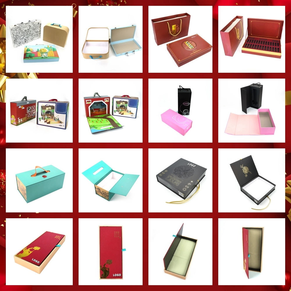 High-Precision Free Samples Customized Flap Open Close Type Gift Packing