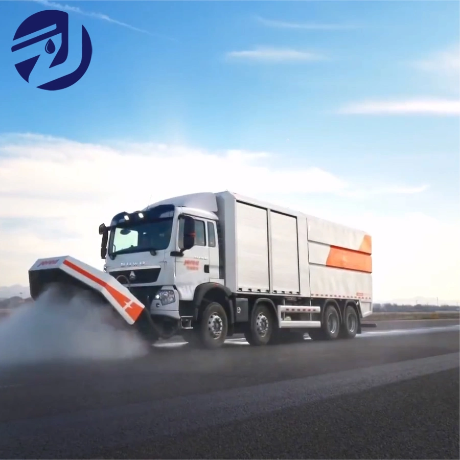 2800bar Airport Runway Rubber Removal Vehicle Ultra High Pressure Cleaning Truck