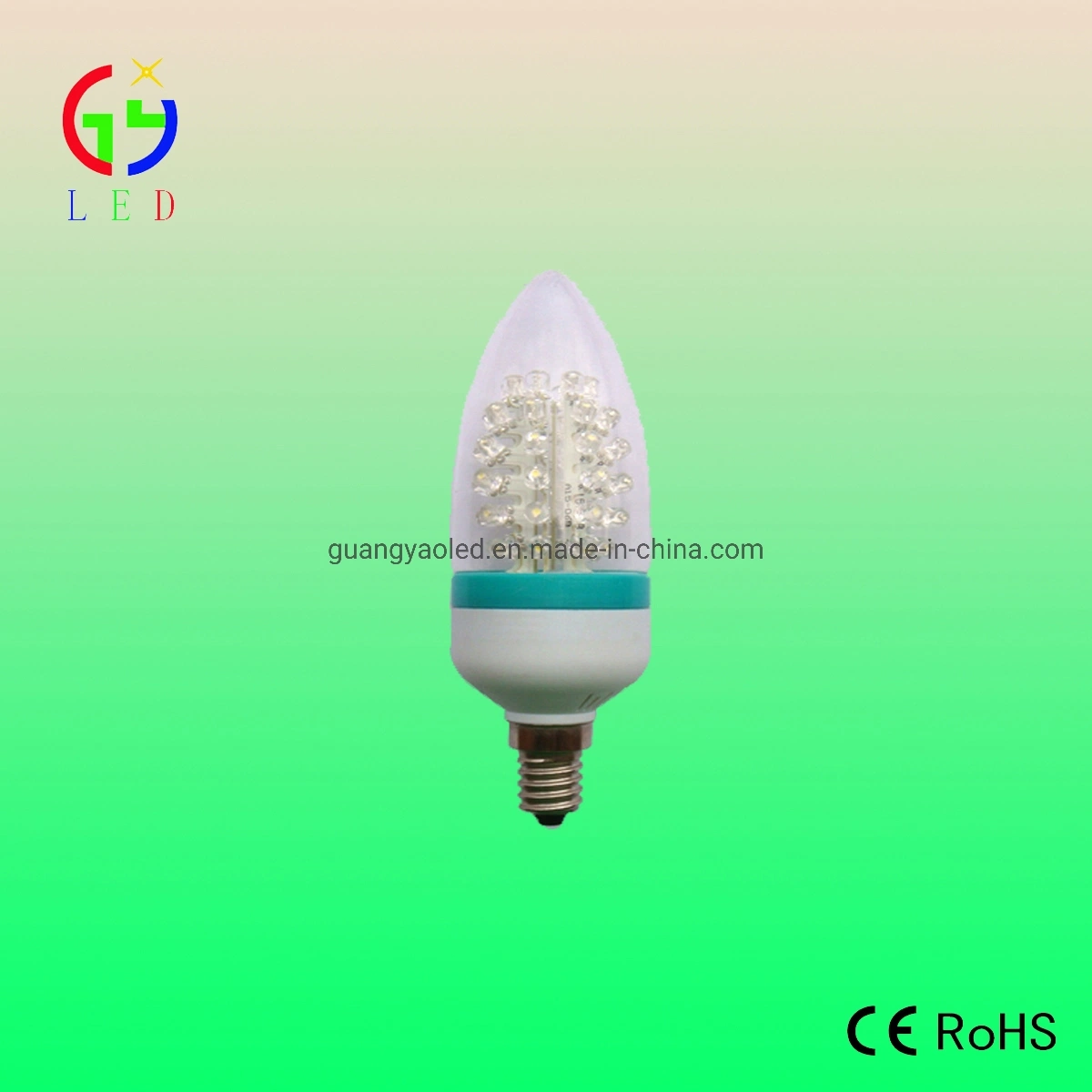 LED C48 Candle Twisted Bulb E27 Chandelier Lamps