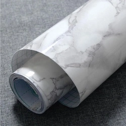 Marble Look Peel and Stick Self Adhesive PVC Vinyl Roll Film Wrap Waterproof Decor Contact Paper