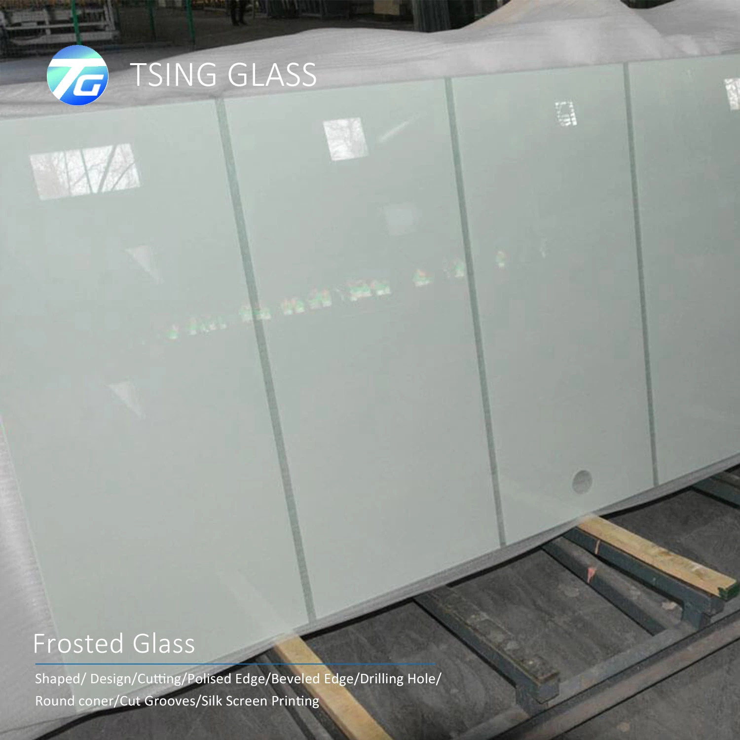 Clear Tempered Safety Float Glass for Glass Greenhouse Glass Railing Curtain Wall Shower Room Windows Door