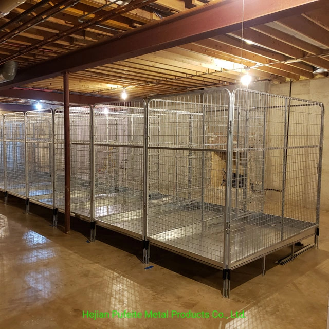 Customized Enclosed Animal Cage Full View Stainless Steel Dog Boarding Kennel