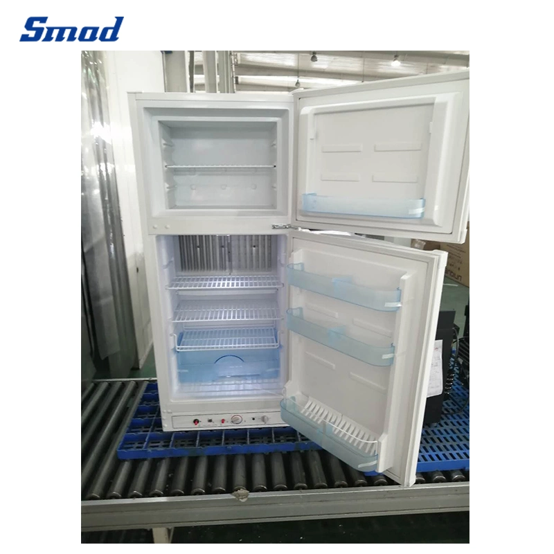 Smad 225L Gás ou absorção de congelador Superior Eléctrico Frigorífico