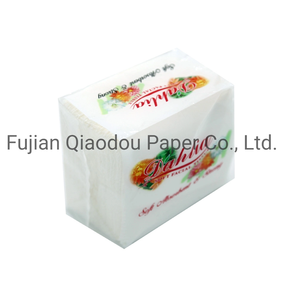 Qiaodou High Quality Embossed Customized Logo Paper Serviette Napkin