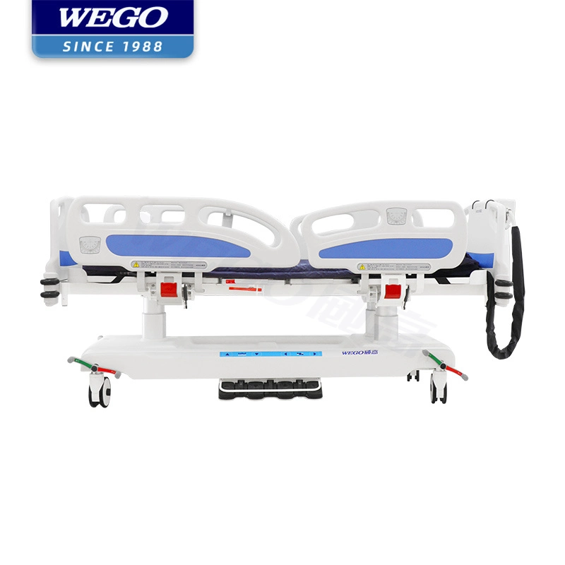 Wego Medical Equipment Electric Nursing Bed ICU Elderly Patient Electric Hospital Bed