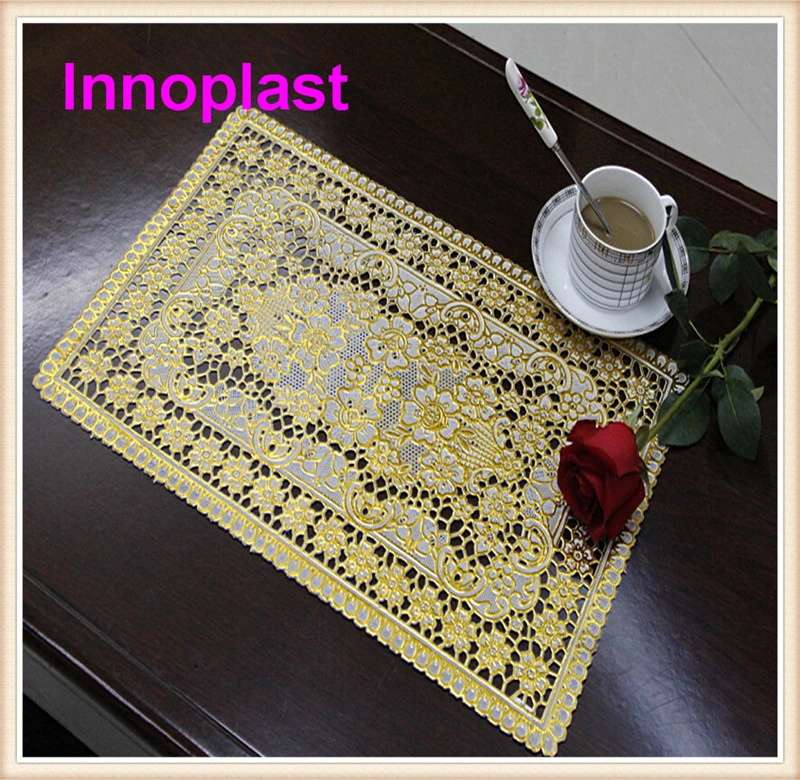 PVC Lace Placemat 30X46cm