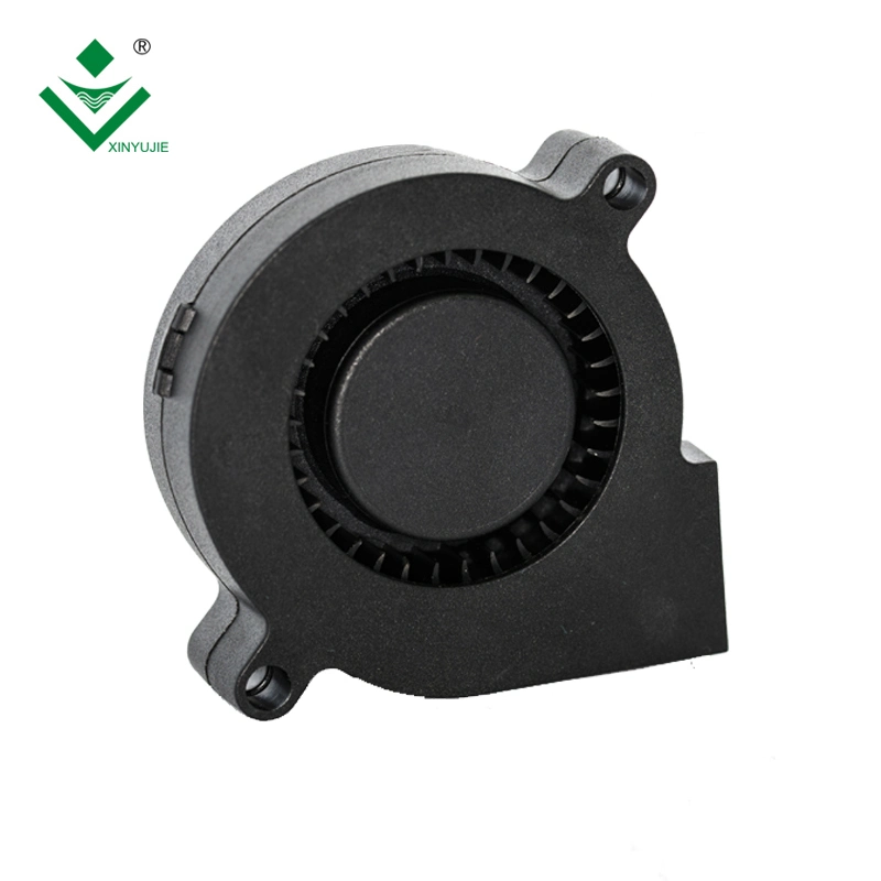 Mute Xyj5b5015m Silent 2/3/4 Pins Plastic Centrifugal Fan Customized Xyj12b5015h 5/12/24V DC Blower Fan 51X51X15mm