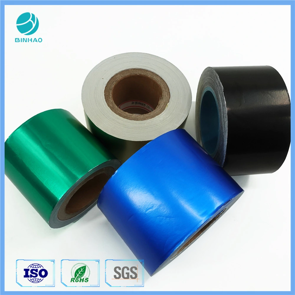 87mm Composite Blue Aluminum Foil Paper Inner Pack Wrapping