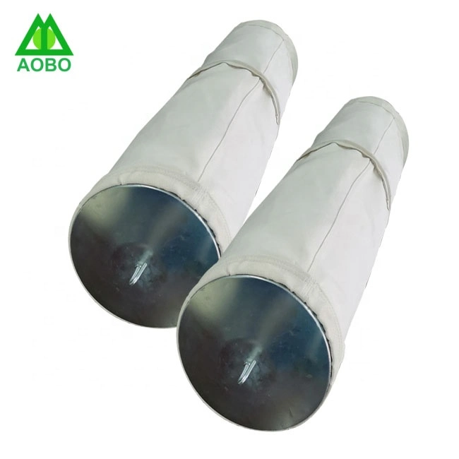 Reverse Air Baghouse 750/800GSM Woven Fiberglass Dust Filter Bag with PTFE Membrane