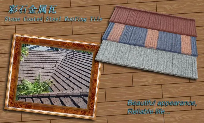 Stone Coated Roof Tiles Clay/New Building Construction Materials