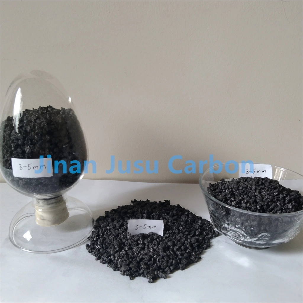 Low Sulphur 3-5mm Graphite Flake Crucibles Calcined Petroleum Coke