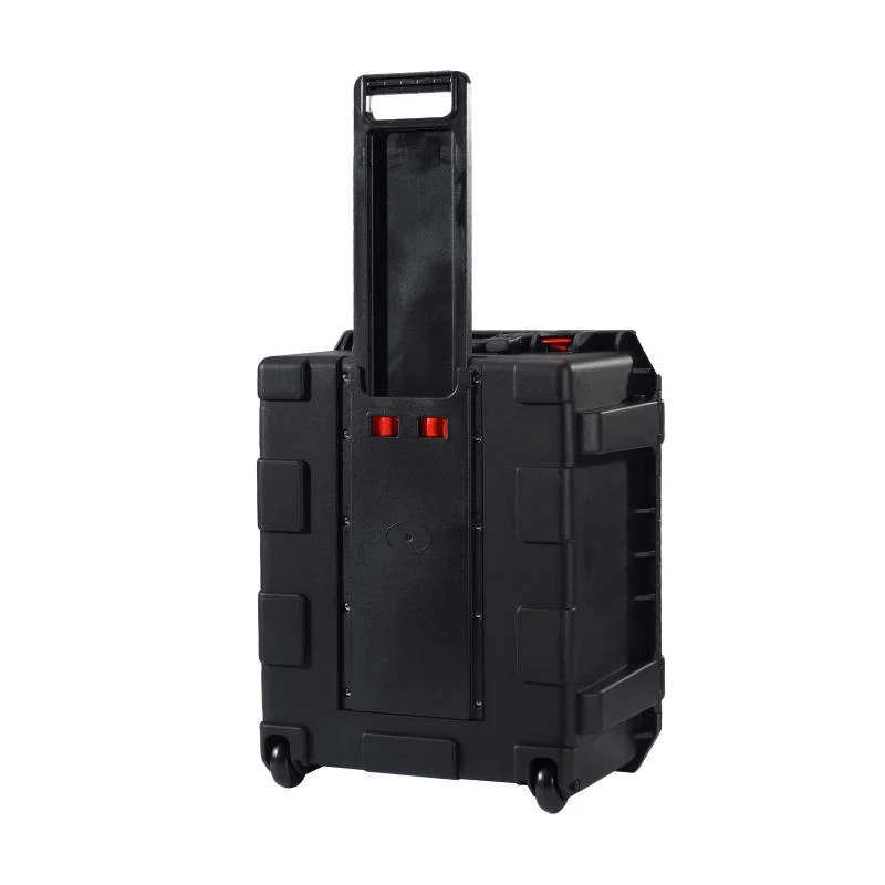 Wheeled Impact Resistant Hard Plastic Case Protective for Medical Equipment First Responders