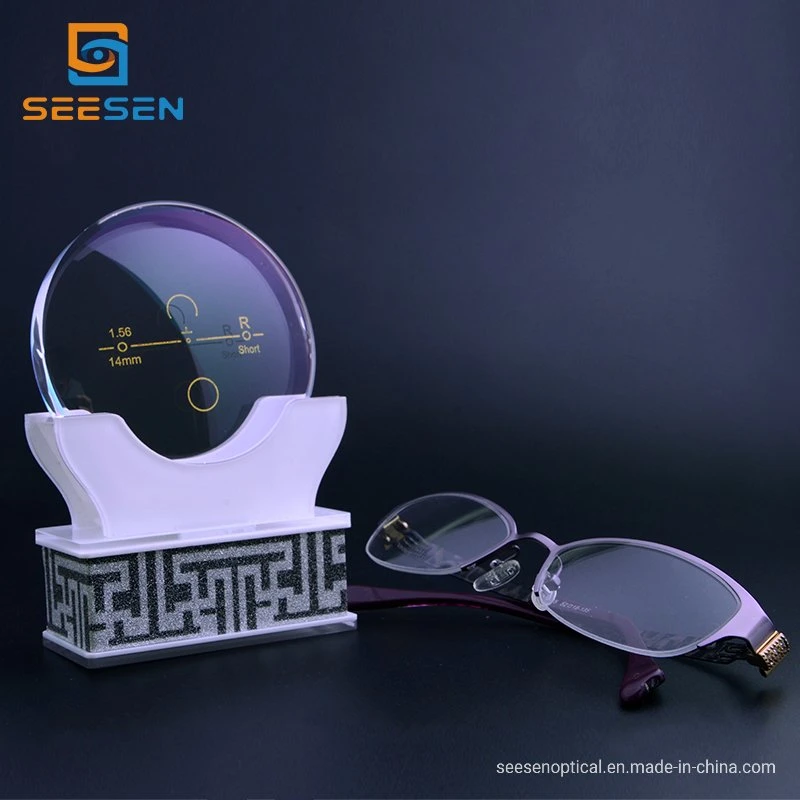 Semi-Finished 1.56 Progressive Hmc Coating Lens Multifocal Optical Lenses