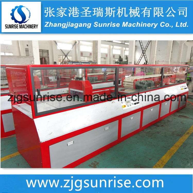 Good Performance PVC Window Door Ceiling Wall Panel Decking Fencing Gutter Cable Trucking Profile Corner Bead Production Line / Extrusion Line