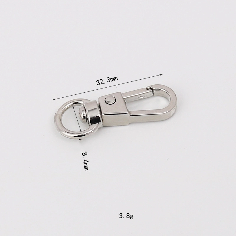 High quality/High cost performance  Bag Accessories Spring Metal Hooks Buckle Zinc Alloy Clip Snap Hook