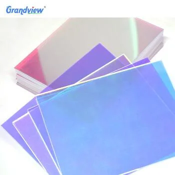 Fábrica de Grandview 3 mm Rainbow holográfica Glitter panel acrílico