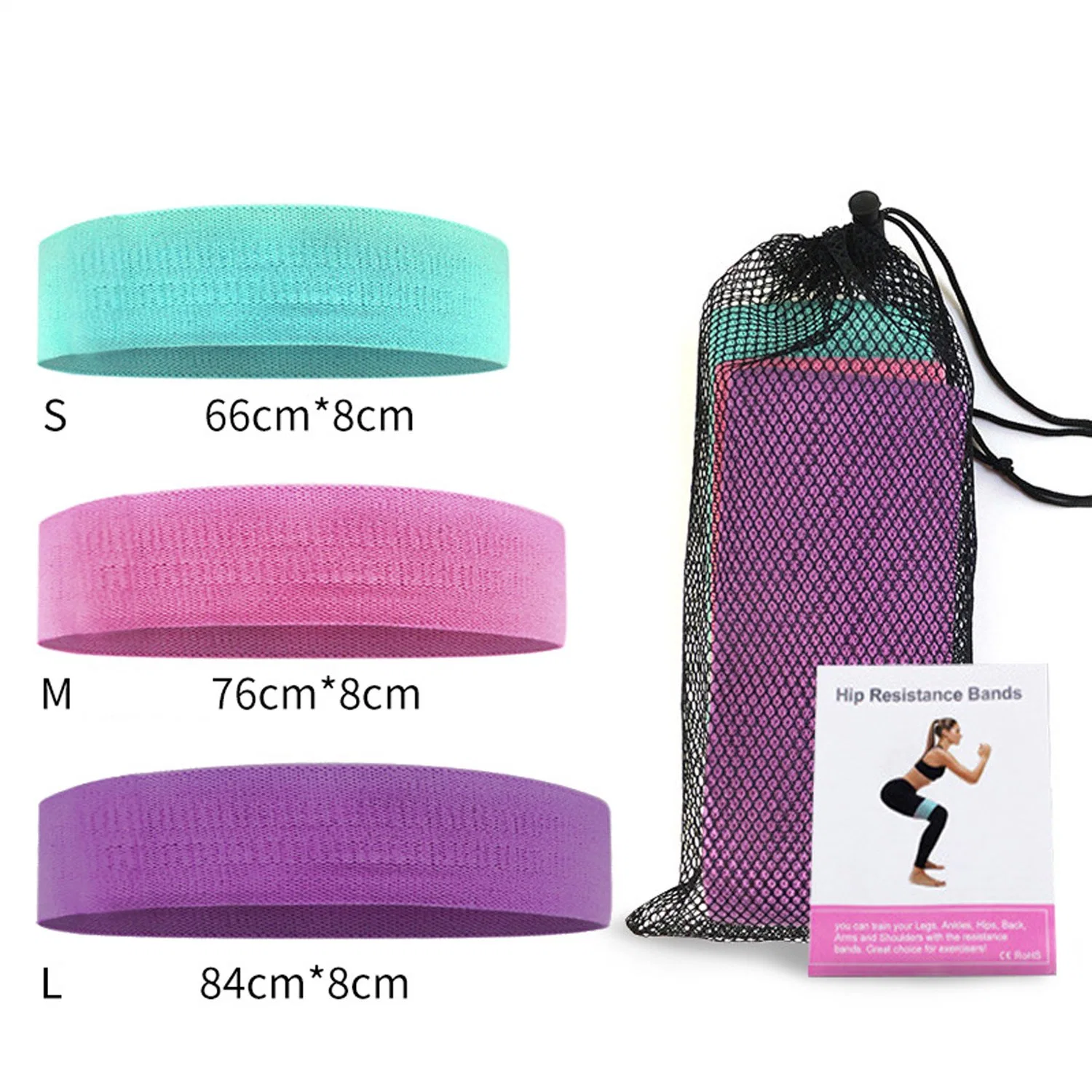 Yoga Pilates Exercise Training Hip Bands