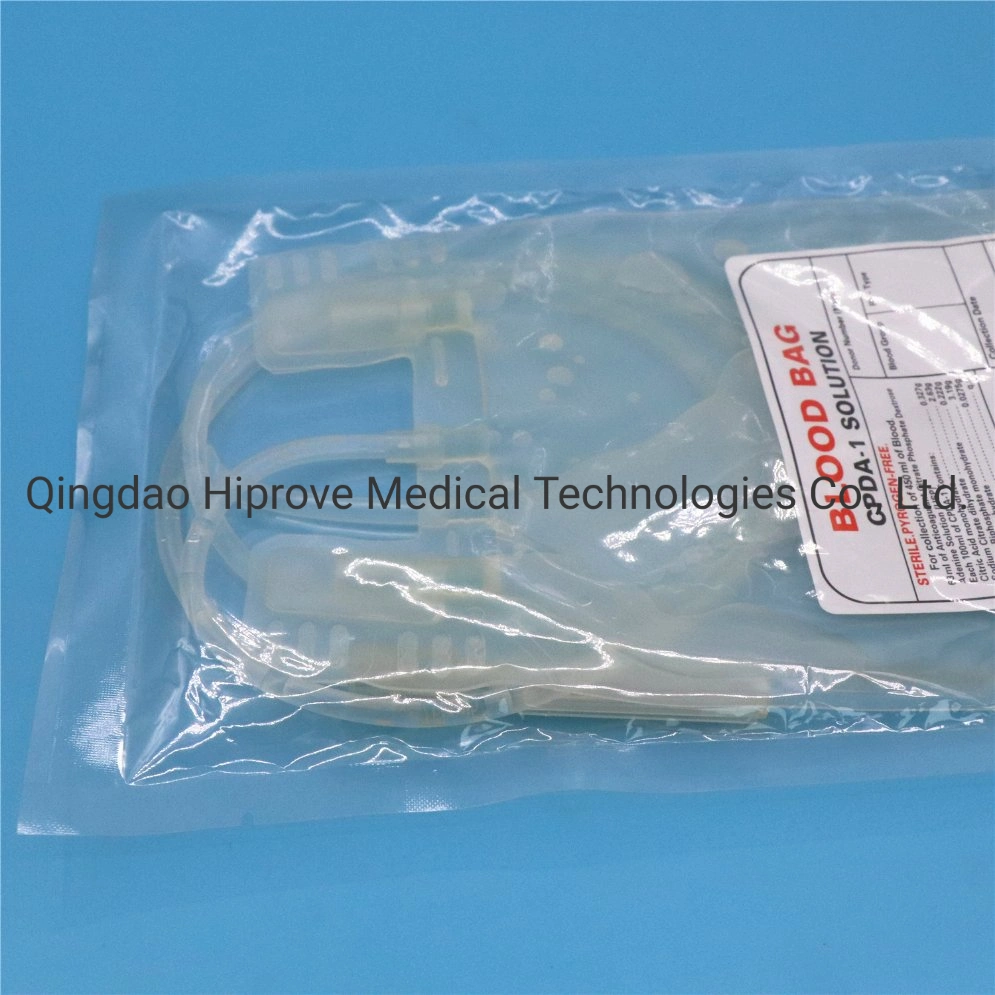 Disposible Sterile Medical PVC Blood Collection Bag