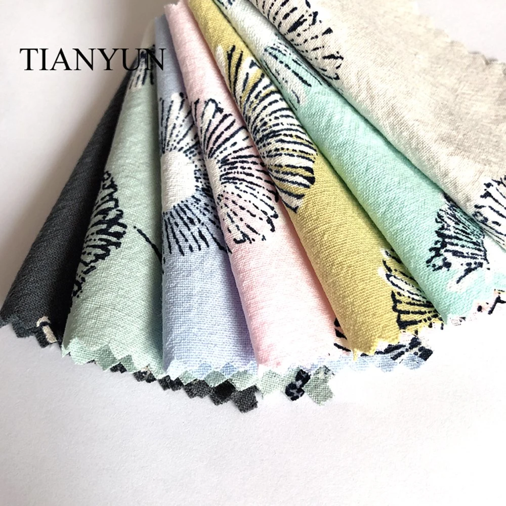 Tianyun Sewing Fabric 100% Cotton Quilting Fabric for Dress Skirt