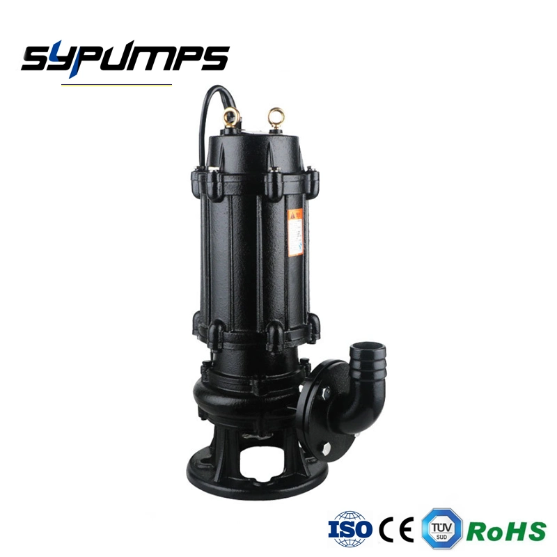 Liancheng Wq Series Cast Iron Submersible Sewage Water Pump 11-45kw Power