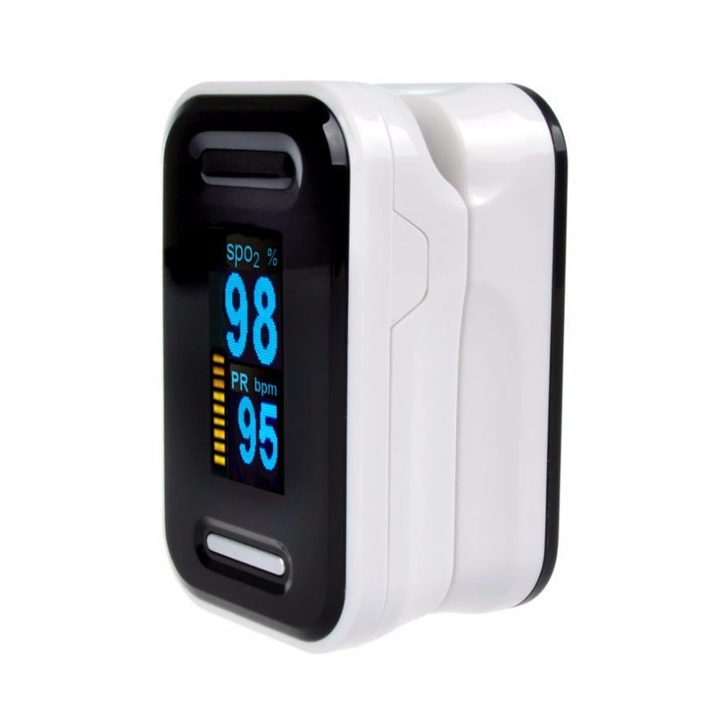 Portable Monitor Fingertip Oximete Blood Oxygen Saturation Monitor Electric Meter Pulse Oximete