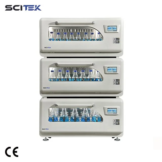 SCITEK 282L Stainless steel CO2 Incubator Stackable Double-layer glass door Incubator