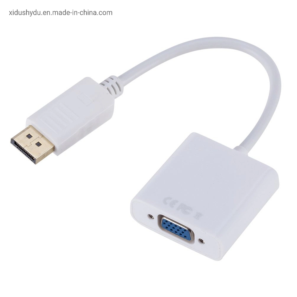 0.23m ABS Shell Can Be Customized with Logo. Male-Female 1080P 60Hz Adapter Cable Dp to VGA