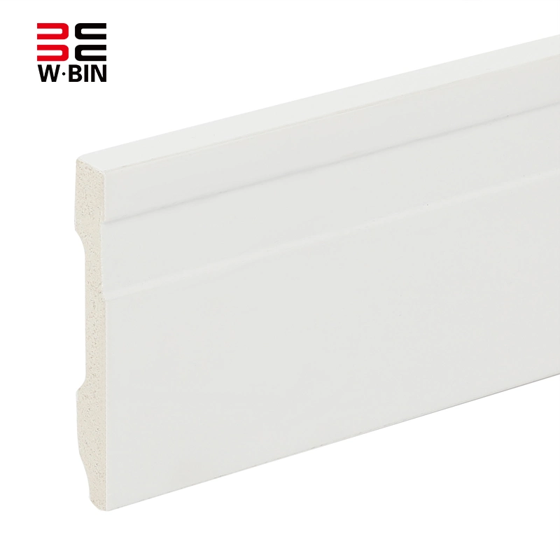 Free Sample Household Entertainment Waterproof Customized Interior Decoration Wall Cladding PS Skirting Moulding