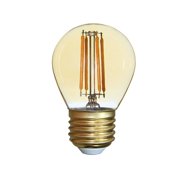 LED Candle Lamp G45 220-240V 7W 1000lm E27 Home Lighting Glass Bulb LED Filament Bulb