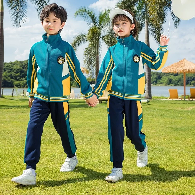 Winter Comfortable Kids School Uniform Thickened Three-Piece Sets Apparel