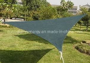Rectangular triángulo Toldo de Vela UV para el jardín del Patio al Aire Libre