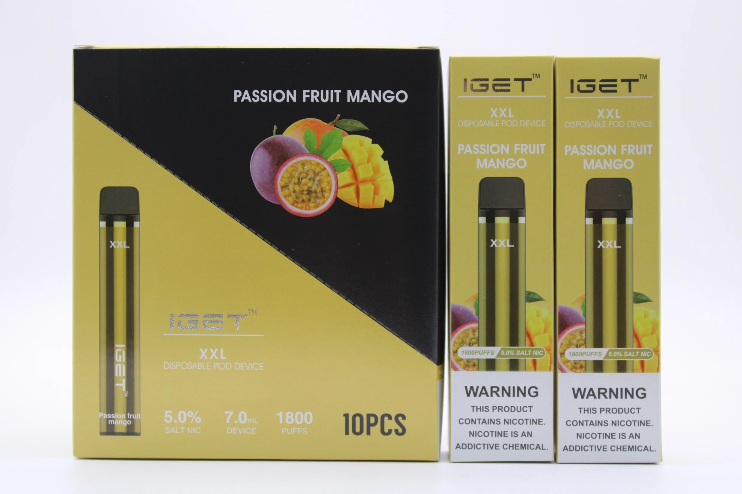 Wholesale/Supplier Iget XXL Disposable/Chargeable 950mAh Electronic Cigarette Pod Vaporizer Starter Vape Kit