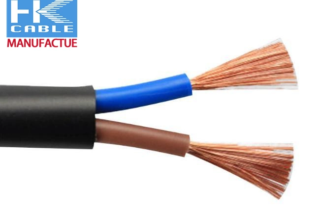 Chinese Factory Manufacture 12 AWG OFC Transparent Flat Speaker Cable 2 Core