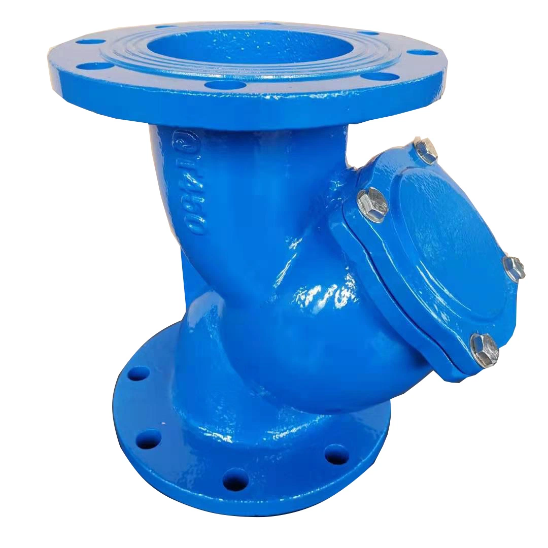 DIN/ANSI/JIS Standard Ductile Iron/Grey Cast Iron/Copper Alloy Flange Ends with Y Strainer/Filter for Water