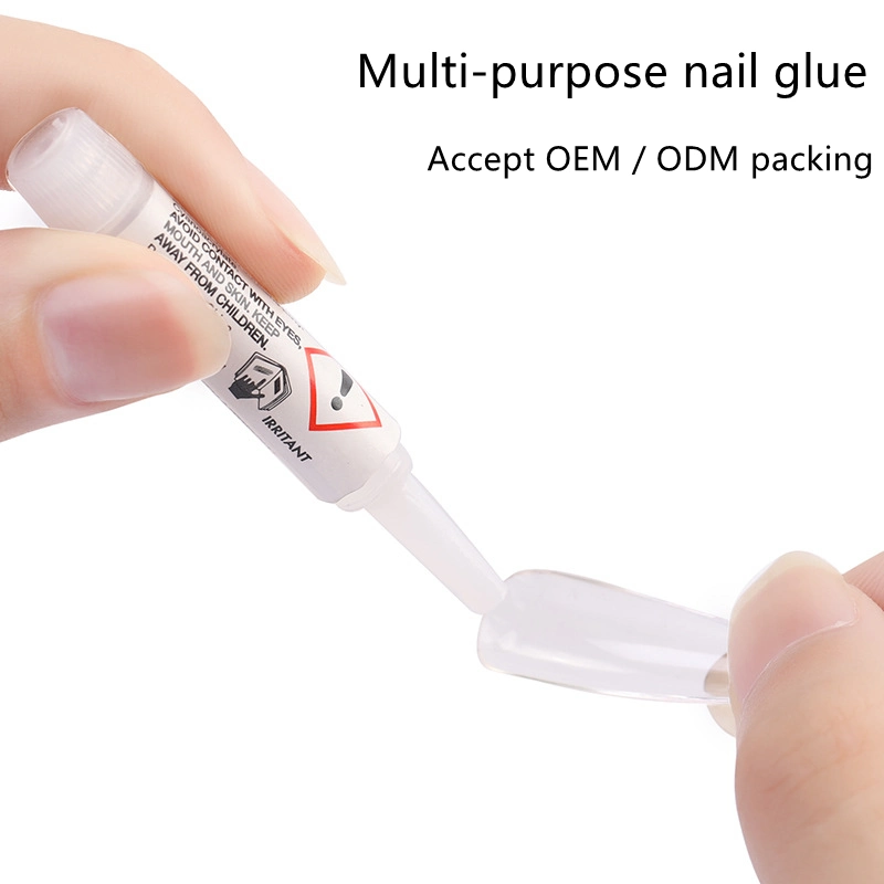 Hopson Nail Glue, 10 X 2 г Mini Professional Beauty Nail False Art украшают Советы акриловый клей