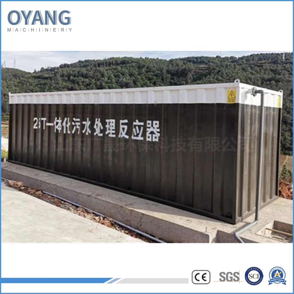 Sewage Water Treatment System Producing Water for Agriculture Irrigation