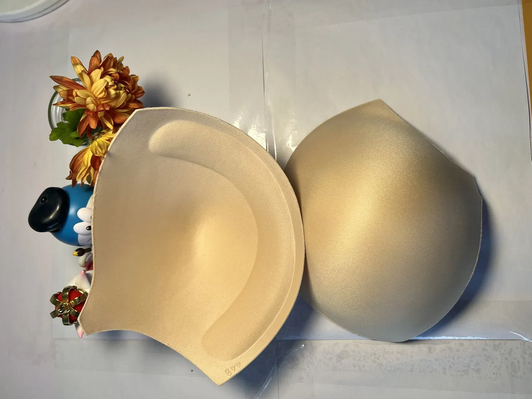 Hongdi Push up Bra Cup, Wedding Bra Pad Cup, Nude Foam Bra Cup Nantong Hongdi Clothing Co., Ltd. Massage Bra Bra Bra Cup