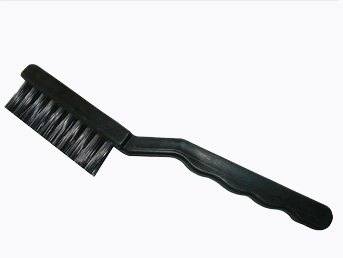 Hard and Soft Bristle Conductive ESD Brush